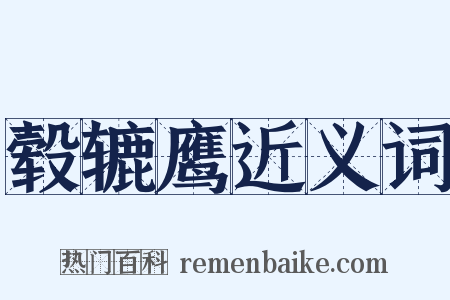 毂辘鹰近义词是什么意思的图片